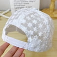 thumbnail image 5 of HNMKIU Sun Shading Sunscreen Korean Lace Hollow Flower Baseball Cap Casual Fashion Breathable Adjustable Lightweight Unisex Outdoor Summer Headwear WH1 - One Size, 5 of 7