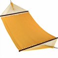 thumbnail image 2 of Jumbo Caribbean Hammock - 55 Pouces - Polyester Doux - Jaune, 2 of 4
