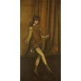 thumbnail image 2 of James Abbott McNeill Whistler 11x18 Gold Ornate Wood Frame and Double Matted Museum Art Print Titled - Harmony in Yellow and Gold-The Gold Girl-Connie Gilchrist (ca. 1876-77), 2 of 4