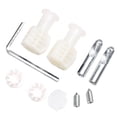 thumbnail image 1 of Pair Of Zink Plated Fixing Bolts Kits For Wall Hung Toilet, 1 of 6