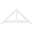 thumbnail image 2 of Ekena Millwork 48"W x 22"H x 1"P (11/12) Pitch Artisan Architectural Grade PVC Gable Pediment, 2 of 7