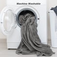 thumbnail image 2 of Electric Heated Blanket Twin Size 62"x84" - 1-10 Hour Timer, 6 Heat Settings, Machine Washable, Overheat Protection, Fast Heating Flannel Blanket for, 2 of 7