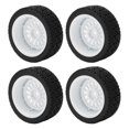 thumbnail image 2 of 1/10 RC Rubber Tires, RC Rubber Tires 4PCS For 1/10 RC Cars, 2 of 8