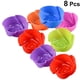 thumbnail image 2 of 8 moldes decorativos de silicona para muffins con forma de rosa, para pasteles, pudines, gelatina y chocolate, para hornear cupcakes (color aleatorio)., 2 of 5