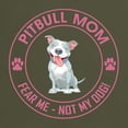 thumbnail image 3 of CafePress - PITBULL MOM Dark T Shirt - Men's Classic Graphic Cotton T-Shirt, 3 of 4