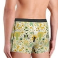 thumbnail image 4 of Bingfone Animal Tree Men's Underwear - Casual Stretch Boxer Briefs-Large, 4 of 7