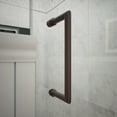 thumbnail image 6 of DreamLine Unidoor-X 34 3/8 W x 34 in. D x 72 in. H Frameless Hinged Shower Enclosure in Oil Rubbed Bronze, 6 of 11