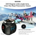 thumbnail image 5 of Wifi 4K 360 Degree Sports DV Panoramic Camera Ultra HD 2448P 3D Mini Action Camera Driving VR Waterproof With 32GB Card, 5 of 12