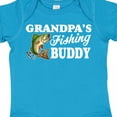 thumbnail image 4 of Inktastic Grandpa's Fishing Buddy with White Text Boys Baby Bodysuit, 4 of 5