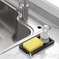 thumbnail image 4 of Countertop and Vanity Tray 8X4Inch Silicone Soap Dispenser Tray, Sink Tray for Soap Bottles, Key Trinket Ring Tray, 4 of 5