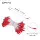 thumbnail image 3 of Uxcell 1080 Pack Double Heads Flower Stamen-1mm Artificial Flower Stamen Pistil for DIY Cake Craft(Red), 3 of 7