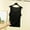 Black, variant on Women's Neck Sleeveless Knit Ribbed Fitted Casual Crop Tank Top Camisoles for Women Lace Camisole Lingerie for Women Sleep Tops for Women Nylon Top Seaside Shirts for Girls Lace plus Top 2x Loose