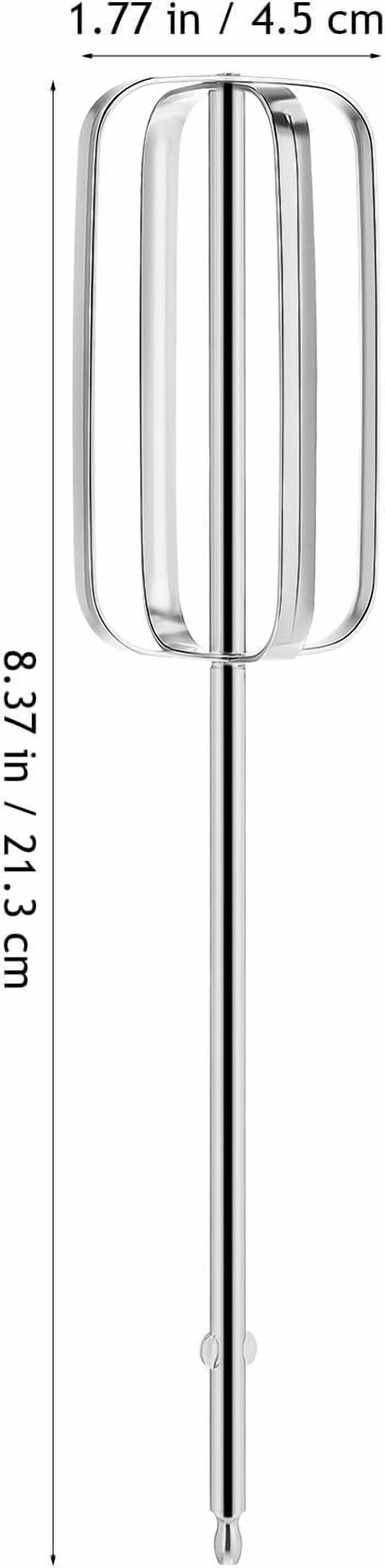 FRKSMD-2Pcs Hand Mixer Replacement Beaters, 8.4 Inch Long Stainless Steel Mixer Attachments - Professional Kitchen Egg Whisk Parts Compatible with Most Handheld Electric Model