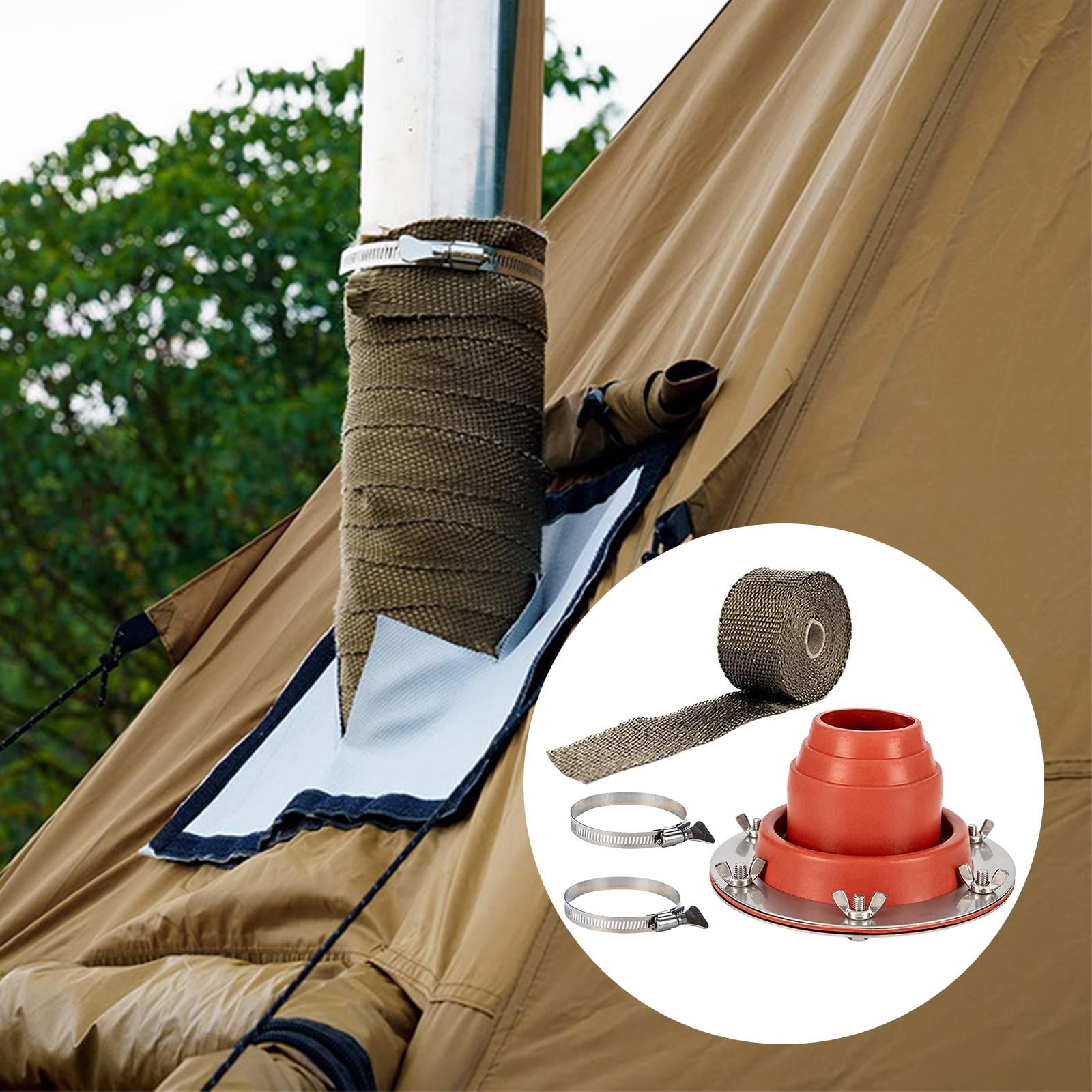 jinwen Tent Stove Jack Tube Tent Accessory Wood Stove Outdoor
