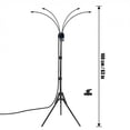 thumbnail image 3 of BXIRSM Standing Misters For Outside Patio,Water Mister Outdoor With 6 Brass Nozzles,Water Misters For Cooling Outdoor Garden, 3 of 6
