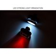 thumbnail image 3 of USB Rechargeable Bike Light Set,Super Bright Front Headlight and Rear LED Bicycle Light,650mah Lithium Battery,4 Light Mode Options(2 USB Cables and 4 Strap Included), 3 of 7