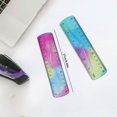 thumbnail image 3 of Flexible Bendable Ruler, 2Pcs Gradient Colorful Ruler, 6 Inch Durable Soft Plastic Measuring Ruler, Dual Scale Inches Centimeters Straight Ruler, Non-Break Measuring Tool for Sewing Craft Handcraft, 3 of 5