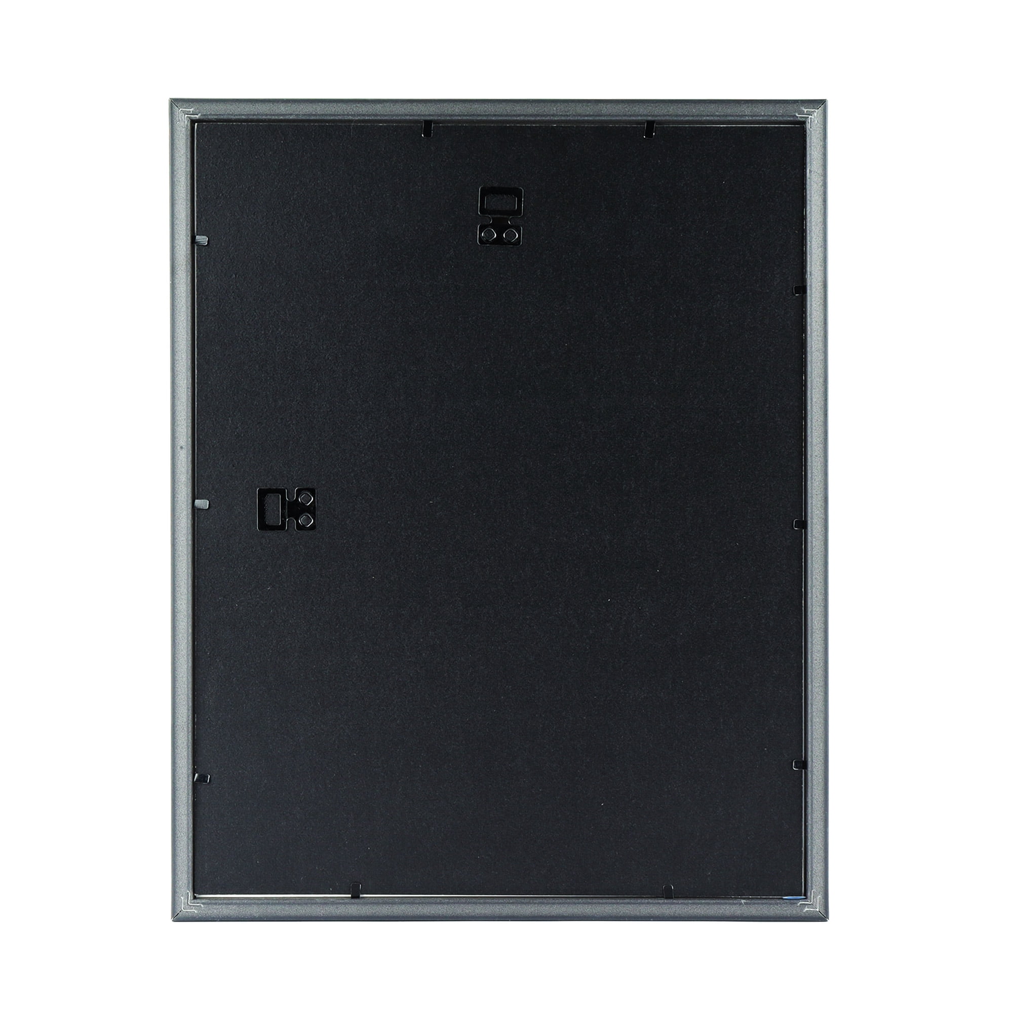 Scholartree 5-Pack Picture Frames, 8x10 with Mat & 11x14 Without Mat, Shatter-Safe Wall Gallery Set,Black