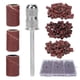 thumbnail image 1 of 210 bandas de lijado marrones para manicura y pedicura, reemplazables, con eje de taladro., 1 of 14