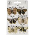 thumbnail image 1 of Prima Marketing Pretty Pale Paper Butterflies 6/Pkg-Mystical Flight W/Butterflies, 1 of 1