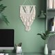 thumbnail image 2 of Colgante de pared de macramé, colgante de pared bohemio grande de 70x55cm, algodón tejido a mano para decoración de sala de estar y dormitorio, 2 of 5