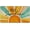 Sunshine, variant on Hello Sunshine Spring Summer Decorative Front Door Mat, Watercolor Sun Doormat Indoor Outdoor Non-Slip Floor Entryway Rug, Seasonal Home Kitchen Decoration 17x30 Inch
