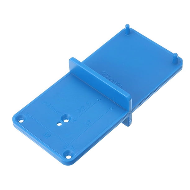 Scienceny Punzón Bisagra Taladro Abridor Localizador Guía Multifuncional Operación simple Herramienta de perforación Localización de Materiales de construcción Azul 1