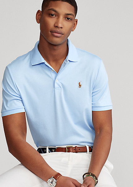 Buy Polo Ralph Lauren ELITE BLUE Classic Fit Soft Cotton Polo Shirt, US  Large Online at Lowest Price in Ubuy Russia. 735215989