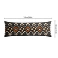 thumbnail image 6 of Boho Long Body Pillow Cover – Soft & Breathable Ethnic Fabric, Hidden Zipper, 20"x54", Stylish Abstract Tribal Print – Gift for Side Sleepers, Pregnancy, Home Decor, 6 of 7