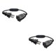 thumbnail image 3 of Tholdsy 2 Prong Polarized Extension Cord with Switch for Lamps Power Adapters 2piezas Tipo 1, 3 of 6