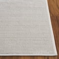 thumbnail image 3 of SAFAVIEH Whisper Timotha Striped Runner Rug, Ivory/Taupe, 2'6" x 8', 3 of 7