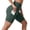 Blackish Green, variant on Women's High Waisted Yoga Shorts with Pockets, Solid Color Athletic Workout Shorts for Women, Breathable Running Cycling Gym Shorts for Daily Sports Pink S