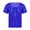 Blue, variant on WOYY Toddler Girls Sequin Glitter T-Shirt Short Sleeve Party Carnival T Shirt, Sizes 4-7