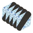 thumbnail image 3 of Protège-dessous Menstruels Réutilisables 5 Pcs Lavables Réutilisables Anti-Fuites en Charbon de Bambou pour Femmes Taille m, 3 of 7