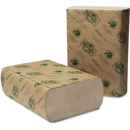 Wausau Paper Eco-Soft Natural Multi-Fold Paper Towels, 250 count, (Pack of 16)