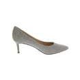thumbnail image 3 of Nina Womens Nina60 Pointed Toe Slip On Dress Heels Silver 11 Wide (C,D,W), 3 of 3
