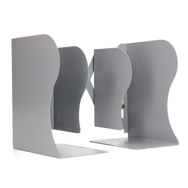 Tapones para librosSujetalibros retráctiles Sujetalibros completos para estantes Sujetalibros retráctiles elegantes y modernos Jadeshay A