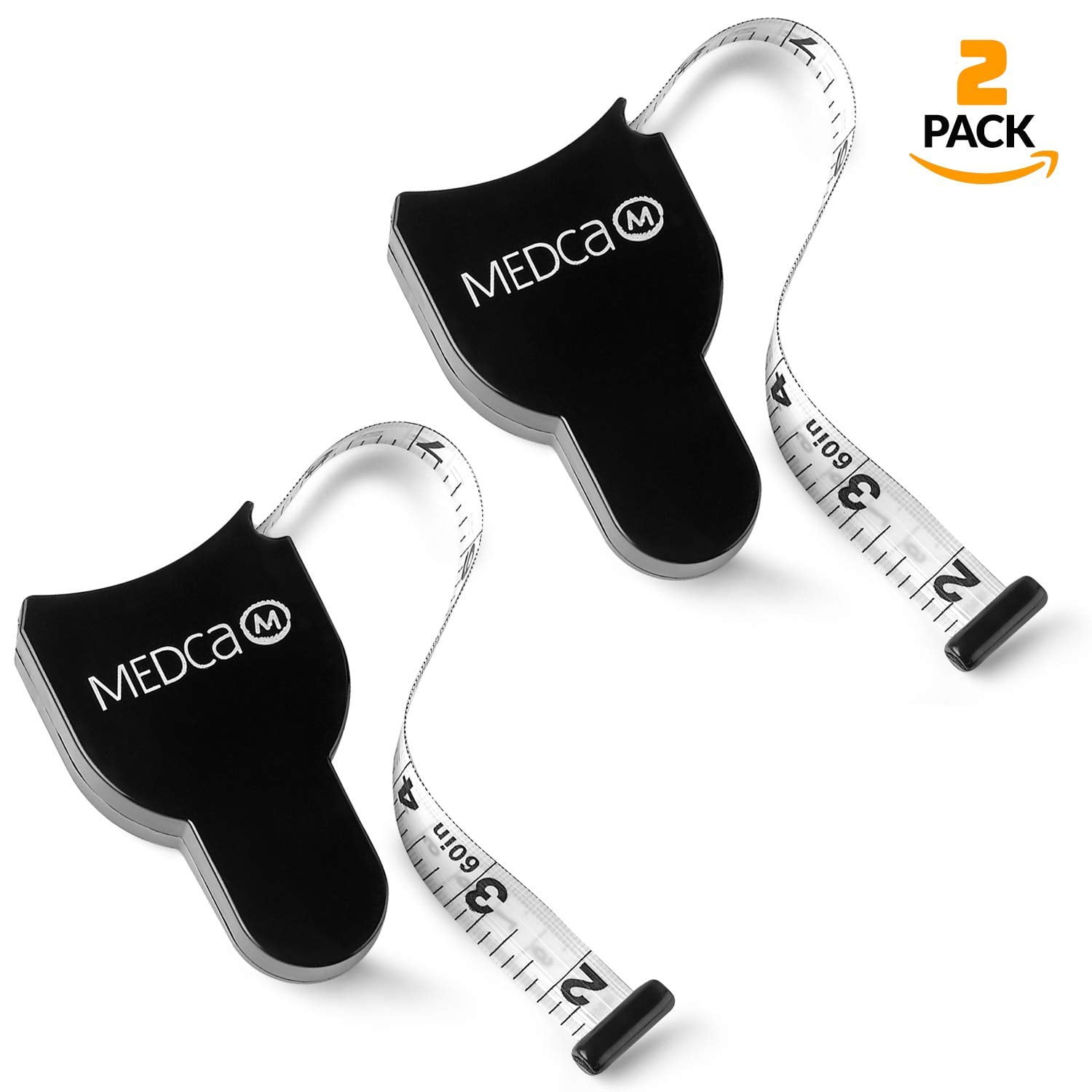 Body Tape Measure (2 Pack) Measuring Tapes for Body and Fat Weight