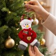 thumbnail image 3 of JHRGJIO Christmas Character Hanging Ornament with Heart Embellishment, Xmas Tree Pendant Accent, Festive Decor Display Christmas Decorations Indoor Outdoor Winter Decor, 3 of 7