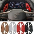 thumbnail image 3 of tredstone Aluminum Alloy Effortlessly Shift Gears Easy-to-Install Steering Wheel Shift Paddles black, 3 of 6