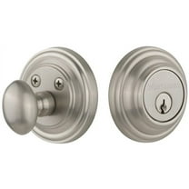 Nostalgic Warehouse Clacla_1Cyl_234_Na Classic Solid Brass Single Cylinder Deadbolt -