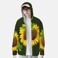 thumbnail image 2 of Balery Sunflower3 Sudadera ligera de manga larga con capucha y protección solar UPF 50+ para hombre y mujer, ideal para pesca y running-Medium, 2 of 7