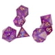 thumbnail image 2 of Dados poliédricos Mellow Clear Number Juego de rol Dados Exquisito Portable 7pcs Resina para fiesta de vacaciones ANGGREK Otros, 2 of 8