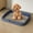 Blue, variant on Mesh Grids Toilet Training Pad Holder Splashproof Easy to Clean Indoor Dog Potty Tray Puppy Pee Pad Holder for Dogs and Cats