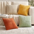 thumbnail image 4 of 2 Packs de Fundas de Almohada Decorativas Bohemias para Sofá, Cama, Decoración Del Hogar, 18x18 Pulgadas, Marrón, 4 of 6