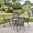thumbnail image 3 of Patiojoy 4PCS Folding Camping Chair Patio Chairs for Backyard, Garden, Beach with Armrest & Backrest, 3 of 10