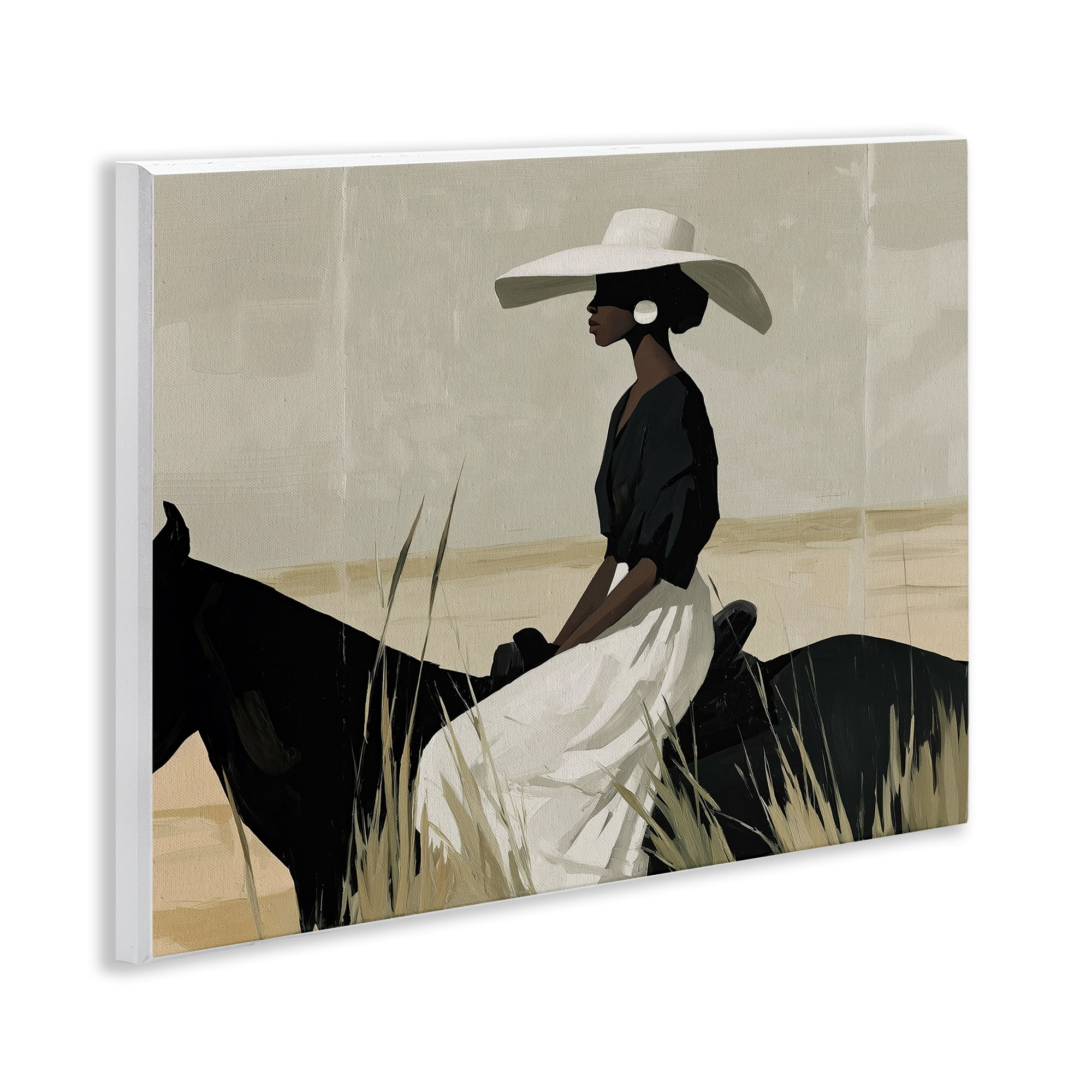 Stupell Industries Equestrian Elegance Silhouette Wall Plaque Art, design by Svetlana Aleynikova
