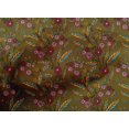 thumbnail image 4 of oneOone Cotton Cambric Fabric Leaves & Floral Block Print Sewing Fabric BTY 56 Inch Wide, 4 of 4