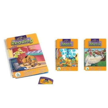 LeapPad Interactive Learning Books 3 pack: Scooby-Doo and the Disappearing Donuts, Counting on Leap and Mother Goose