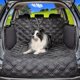 thumbnail image 1 of ¡Cubierta impermeable para maletero de perro! Universal para SUV, camiones y automóviles, ¡cubierta premium para mascotas! + Cinturón de seguridad, 1 of 5
